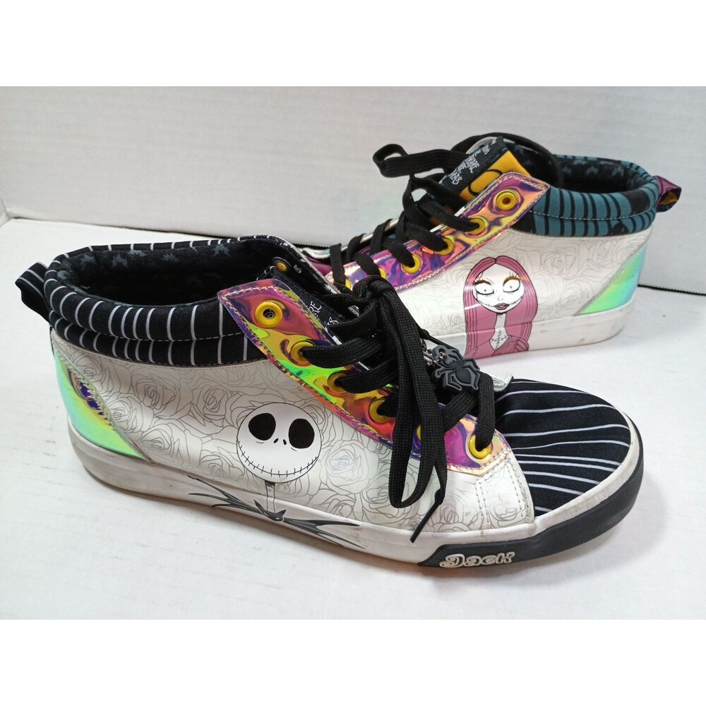 Disney The Nightmare Before Christmas Women's Sneakers Mid Top Shoes Size 9 US